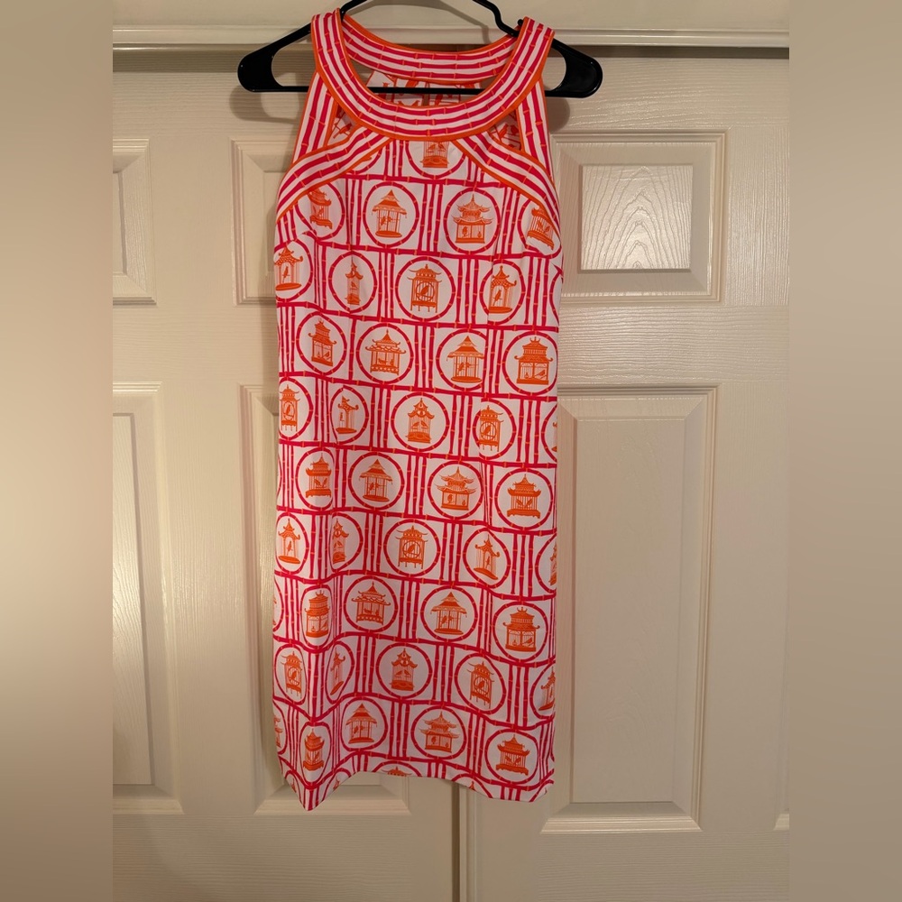 Gretchen Scott Isosceles Dress In Bird Palace